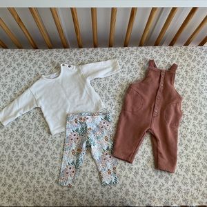 Zara and Nordstrom 3-6 month clothing set